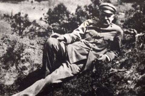 Marszałek J.Piłsudski w Druskiennikach